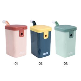 Hand Crank Cute Simple Mechanical Pencil Sharpener Automatically Enters Lead Creative Stationery Office School Supplies