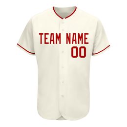 Personalized Baseball Jersey Print Name&Number Short-Sleeve Button-Up Mesh Sports Shirts Men's Street Hip hop Softball Uniform