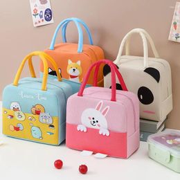 Storage Bags Lightweight Insulated Lunch Box Bag Cartoon Tote Food Fresh Cooler Portable Picnic Pouch