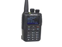 Walkie Talkie ATD878UVII Plus Anytone Ham Bluetooth PGPS APRS Dual Band VHFUHF Digitial DMR Analog Portable Two WayWalkie4124088