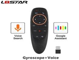 Remote Controlers L8star G10S G10 Air Mouse 24G Wireless Gyro Microphone Google Voice Search Smart Control IR Learning For Androi8794110