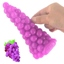 Simulate Grape Penis Waterproof Vertify Plant sexytoy Cypress Tree Appearance Pump Special Shape sexy Fantasy Image