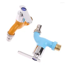 Bathroom Sink Faucets 1PC Faucet 1/2" Male Wall Mounted Washing Machine Plastic Water Hose Quick Connector Garden Balcony