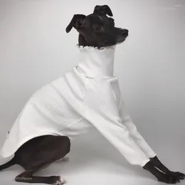 Dog Apparel Off Code Clearance Summer Thin Turtleneck Four-Legged Coat Elastic Ice Silk Thread Whippet Italian Greyhound