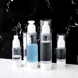 Storage Bottles YUXI Vacuum Travel Bottling Set Press Type Small Watering Can Spray Bottle Refill Lotion