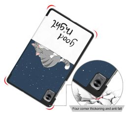 Tablet for Realme Pad Mini Case 8.7 inch 2022 Cute Unicorn Cat Painted Magnetic Flip Stand Funda for Realme Pad Mini Cover + Pen