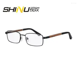 Sunglasses Frames Wooden Glasses For Men Fashion Optical Frame Man Metal Eyeglasses Leg Only