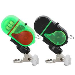 Fishing Rod Buzzer Double-lamp Electric Fishing Alarm High Volume Fishing Finder Alarm Sensitive Accessories for Night Fishing