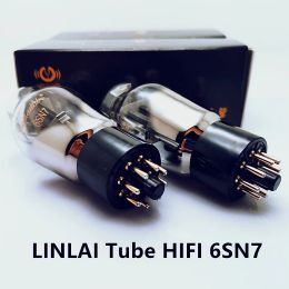 Amplifiers LINLAI 6SN7 Vacuum Tube Replace 6H8C 6N8P CV181 Electronic Tube Amplifier HIFI Audio Amplifier Matched Quad