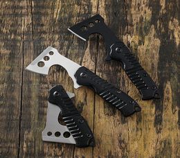 Outdoor Folding Knife Mini Folding Small Axe EDC Keychain Pendant Knife Portable Knife SelfDefense a Folding4058855