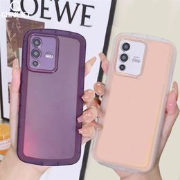 Clear Fluorescence Airbag Soft TPU Phone Case For Xiaomi Redmi Note 11 10 9 8 7 Pro 9T 9A 9C Mi Poco X2 X3 F2 F3 GT M3 Pro Cover