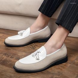 Casual Shoes Men Fashion Loafers Business Office Mens Driving Tassel Comfortable Slip On