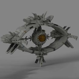 MOC Space Movie The Old Series Ulysses 31 Odysseuses' Spaceship Moc-126970 Set Building Blocks Model Assemble Bricks Toys Gifts