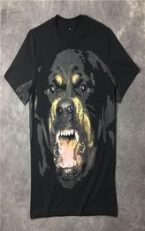 Luxury Mens Designer T Shirts Men Women Hip Hop T Shirt 3D Print Rottweiler Designer Shirt TEE3628713