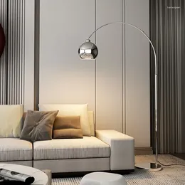 Floor Lamps Minimalist Nordic Fishing Lamp Living Room Decoration Designer Atmosphere Sofa