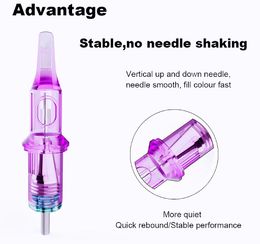 HUMMINGBIRD Premium Tattoo Needles Cartridge 20pcs Disposable Sterilized Safety Tattoo Needles For Machine Grip