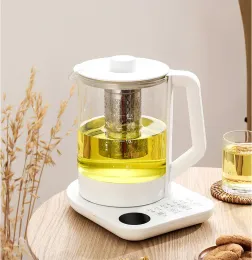 Pots 220v 1.5l Electric Tea Cooking Hine Glass Health Preserving Pot Multi Stewing Cooker Hot Pot Home Electric Kettle