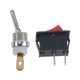 1Pc Chain Saw Flameout/Rocket Switch On/off Toggle Switch for 2500 3800 6200 4500 5200 5800 Chainsaw Parts Garden Tool