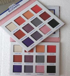 Newest makeup NABLA SOUL Blooming 12colors Eyeshadow Palette Shimmer Matte Eye Shadow High quality drop 6741356