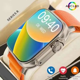 Watches Xiaomi Mijia AMOLED Screen Ultra Smart Watch Always Show Time Bluetooth Call Series 9 High Refresh Rtae Smartwatch Sport Watches