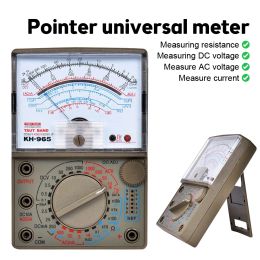 KH-965 Analogue Multimeter Mechanical Pointer Metre AC/DC Voltage Current Resistance Metre with Test Pen Buzzer Multi Tester