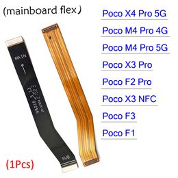 New For Xiaomi Poco X3 NFC F3 F1 F2 X4 M4 Pro 4G 5G Main Motherboard Connector LCD Display Flex Cable Replacement Parts Ribbon