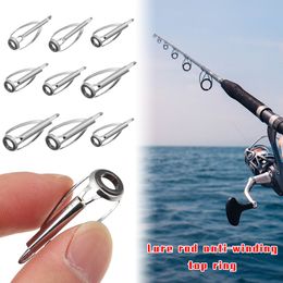 1.8-3.6MM Fishing Rod Pole Guides SIC Ring Tips Top Eye Rings Repair Accessories Fishing Rods Component