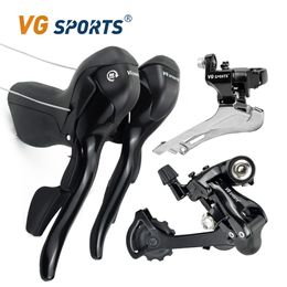 VG Sports Road Bike 8 9 10 Speed Shifters Derailleur Groupset Lever Shifter L/R RD FD Derailleurs Bicycle Accessories Bike Parts