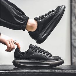 Casual Shoes 2024 Men Breathe Spring Summer Small Leather Fashion Trend Versatile Japan Korean Business Suit