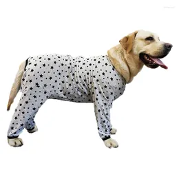 Dog Apparel Pet Clothes Suitable For Large Dogs/cotton Stretch Thin Lightweight Hedging Pajamas/full-cover Pajamas/big Onesies