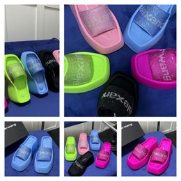 2024 Designer Sandals Slippers Luxury Womens Velvet material Velcro party Rooms GAI Slip-On Size 35-42 6cm-10cm Free shipping