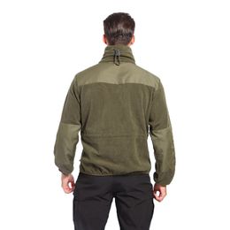 VAGUELETTE Men's Warm Military Tactical Jacket Windproof Sport Fleece Army Jackets Coat