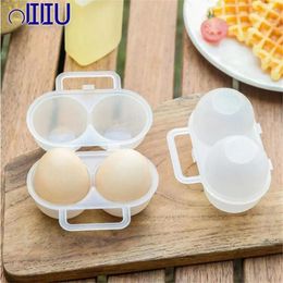 Storage Bottles Practical Anti-fall Convenient Household For Case With Fixed Handle Portable Egg Carton Fashion Kitchen Durable Box