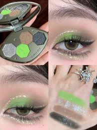 Girlcult Eye Shadow Four Colour Eyeshadow Palette Garden Stunning Dream Saibo Liaozhai Series Chameleon Mirage 240410