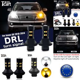 Car Accessories for Lexus GX 460 470 (J150) 2010-2014 Led Daytime Running Light Turn Drl 2in1