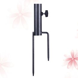 Umbrella Anchor Sand Beach Base Outdoor Stand Spike Holder Ground Stakes Metal Flag Garden Steel Heavy Duty Portable Parasol