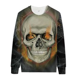 Fashionable Spring and Autumn Hot Selling Personalised 3d Digital Printing Casual Round Neck Sweater for Men