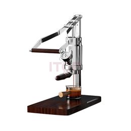 ITOP 58mm Hand-pressed Espresso Maker Coffee Machine with Pressure Gauge Handcrafted Coffee Maker 1-16 Bar