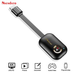 Box Mirascreen G9 Plus 5G 4K Wireless HDMIcompatible TV Stick Adapter Wifi Display TV Receiver Dongle for Miracast airplay Monitor