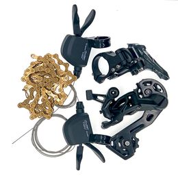 MicroSHIFT Mountain Bike Bicycle Derailleur 2*11 speed Groupset Shifter Rear Derailleur Chain Bicycle accessories Parts