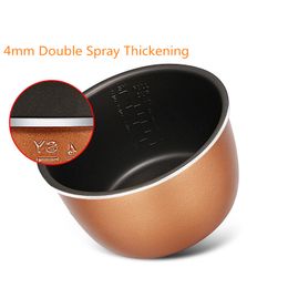 4L Electric Pressure Cooker Liner Multicooker Bowl Liter Non-stick Pan Double SprayThickening