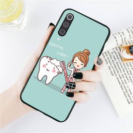 Dentist Teeth Tooth Phone Case For Xiaomi redmi note 12 11 10 7 8 9 4G 5G T S i ultra poco X3 pro