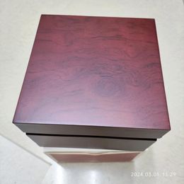 Watch Boxes Box Red Wooden Fashion Watches Boxs 12x12x8.5cm