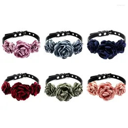 Dog Collars Collar With Flower Decorations For Girl Puppy Floral Cat Necklaces