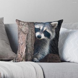 Pillow Raccoon Throw Cases Couch Pillows