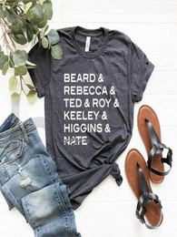 Women039s TShirt Shirt Roy Kent Believe Nate The Great Keeley Jones Be A Goldfish Curious Quotes Saying Tees7977306