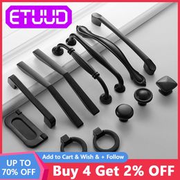 Black Handles for Furniture Cabinet Knobs and Handles Kitchen Handles Drawer Knobs Cabinet Pulls Cupboard Handles Knobs