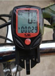 Timers Bike Computer Cycling Speedometer Waterproof LCD Digital Odometer Velometer Bicycle Accessories260w2350666