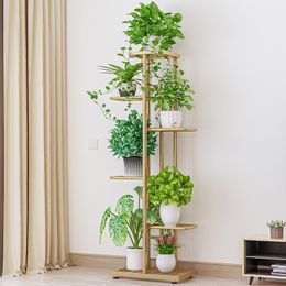 Flower Holders Modern Pots For Plants Balcony Multi-layer Flower Stand Stable Load-bearing Planter Stand Beautiful And Practical