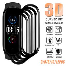 10D Glass For Xiaomi Mi Band 8 Screen Protector Protective For Xiami Miband8 Band8 Miband Cover For Xiaomi Mi Band Film